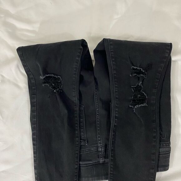 Old Navy Rockstar Mid Rise Black Leggings - Picture 6 of 7